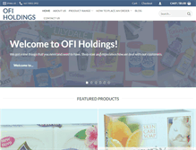 Tablet Screenshot of ofiholdings.com